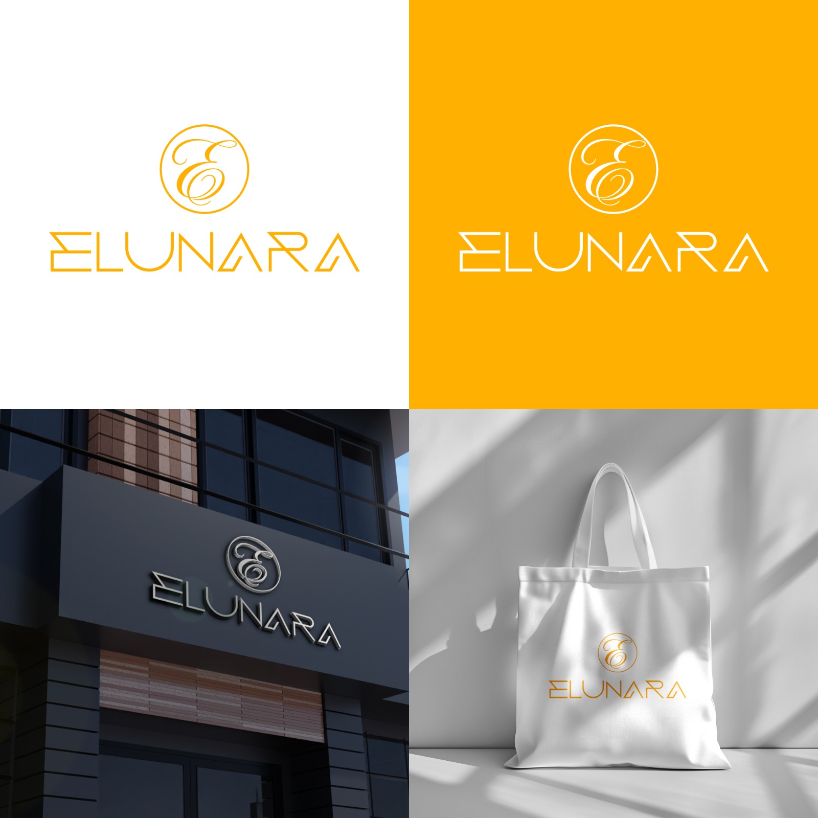 Elunara brand identity