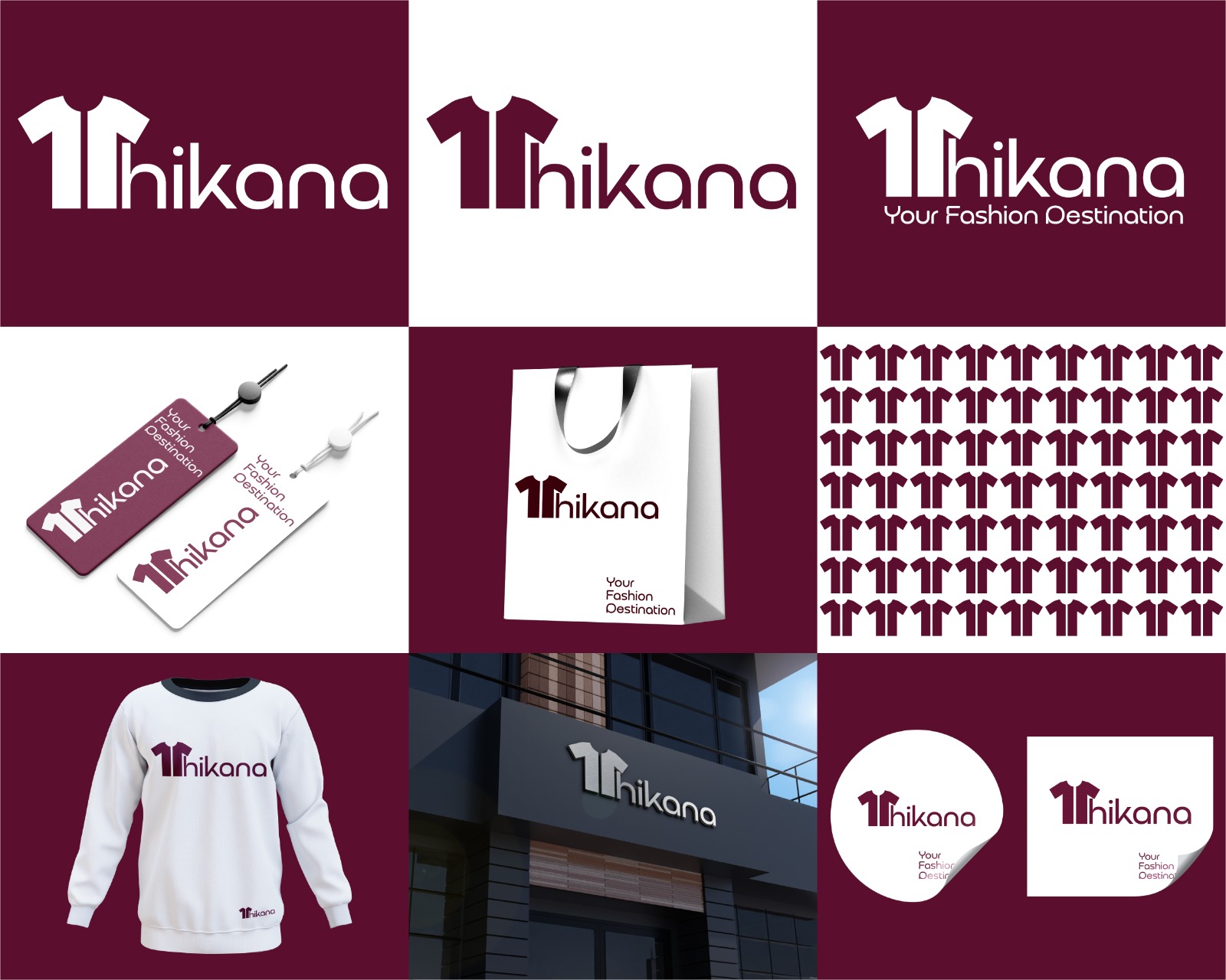 Thikana brand identity