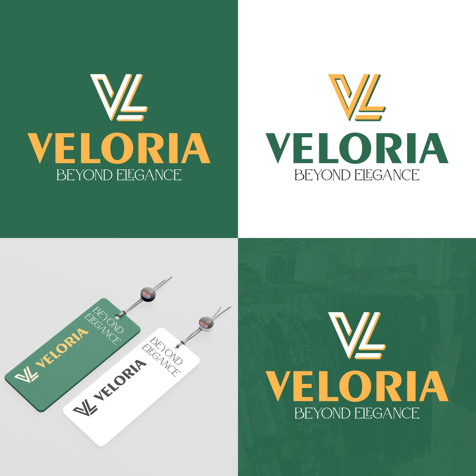 Veloria brand identity