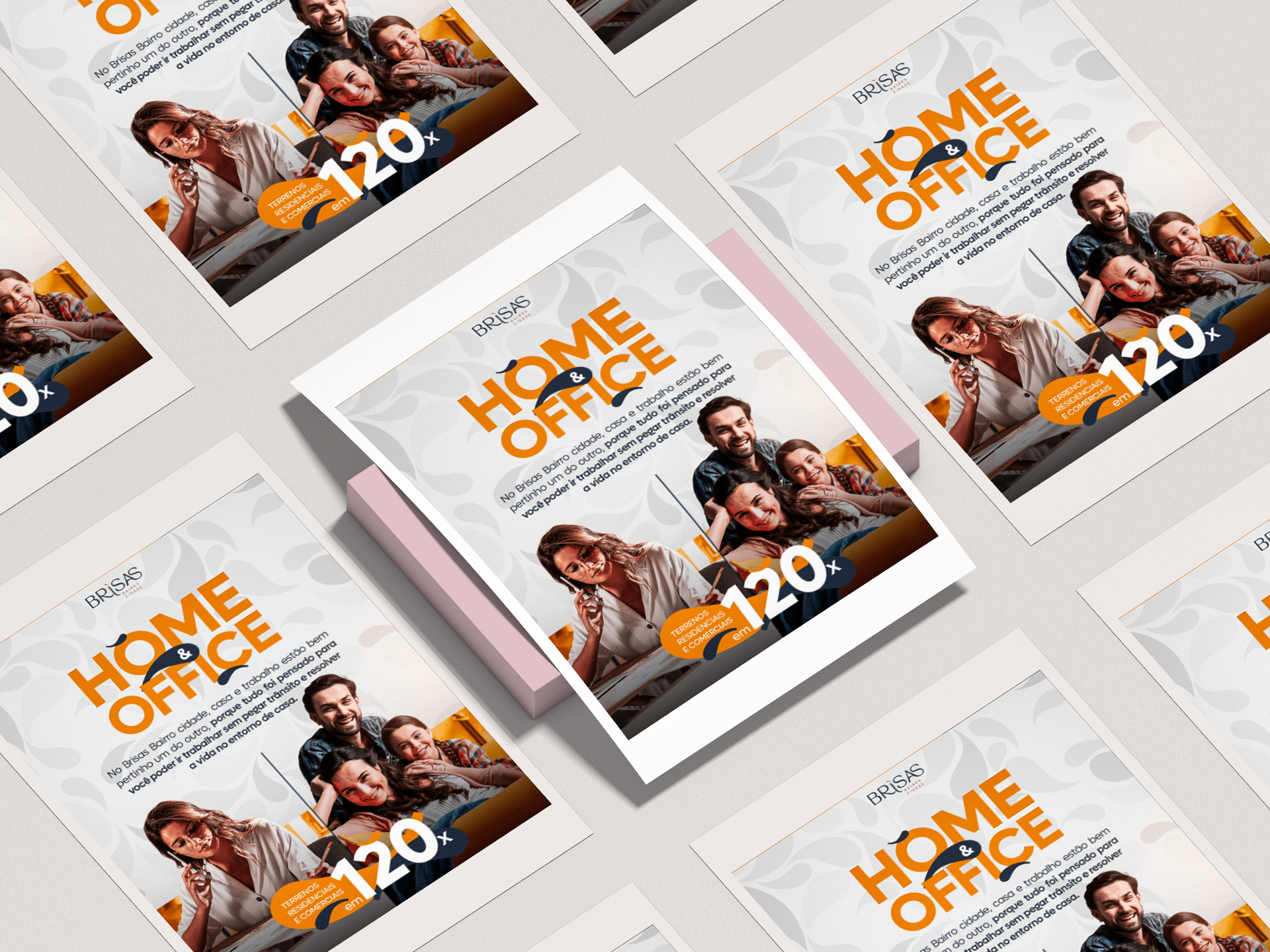 Home & Office campaign social posts