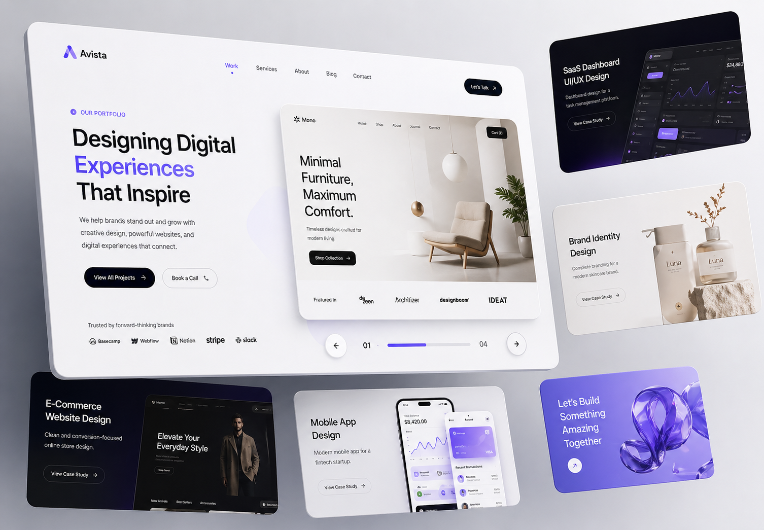 Avista portfolio website
